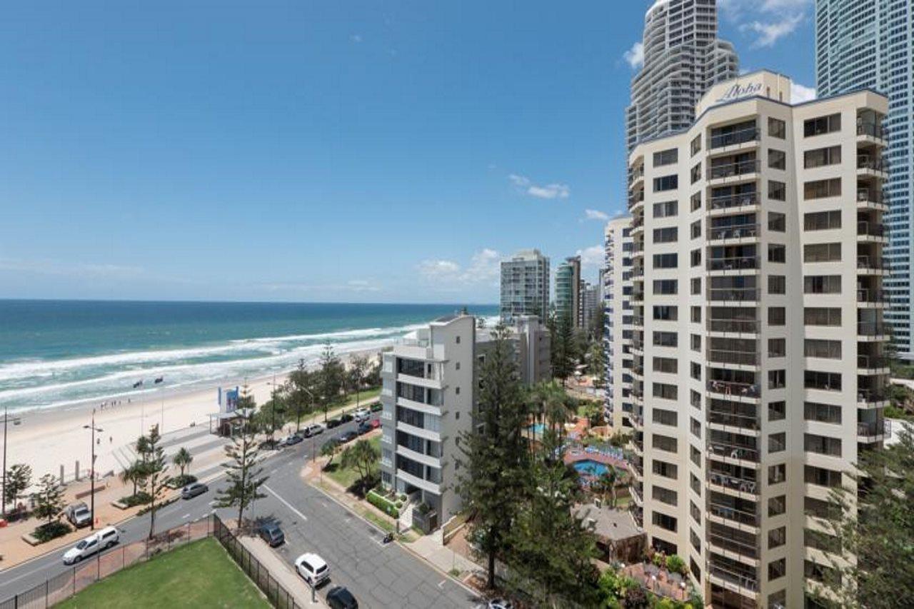 Aloha Apartments Surfers Paradise Exterior photo